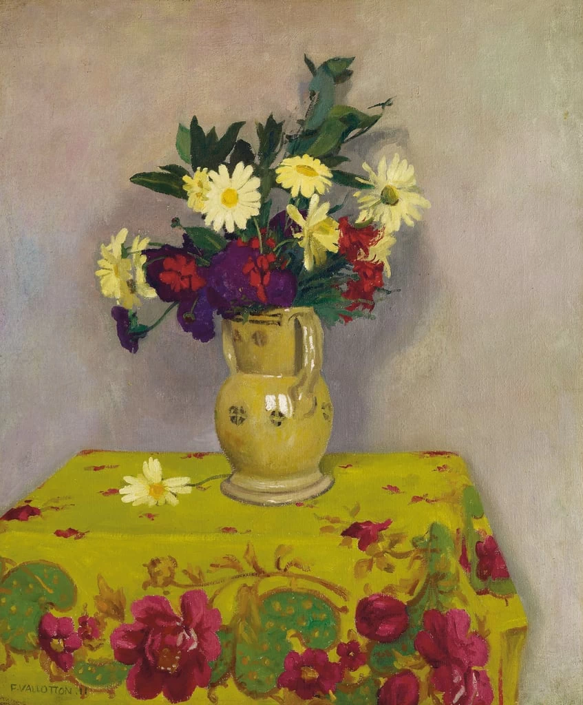 Margherite gialle e fiori vari, 1911